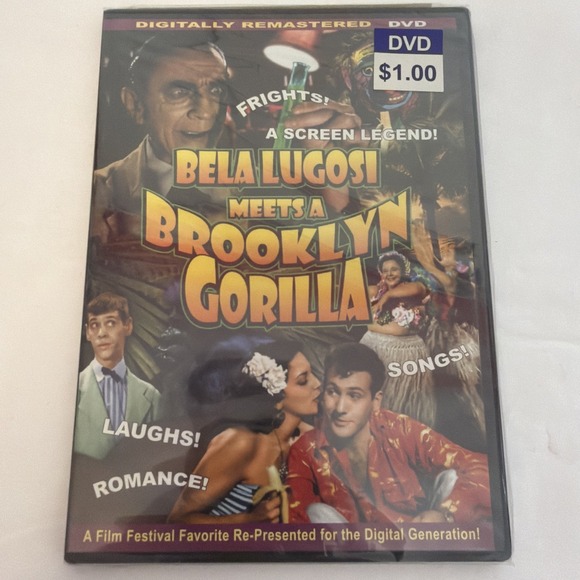 Other - Bela Lugosi Meets a Brooklyn Gorilla DVD Digitally Remastered Cult Classic New